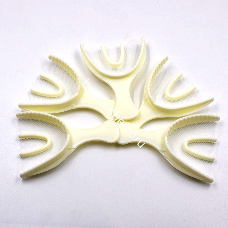 1000x Dental Disposable Impression Bite Registration Triple Tray Large Full Arch