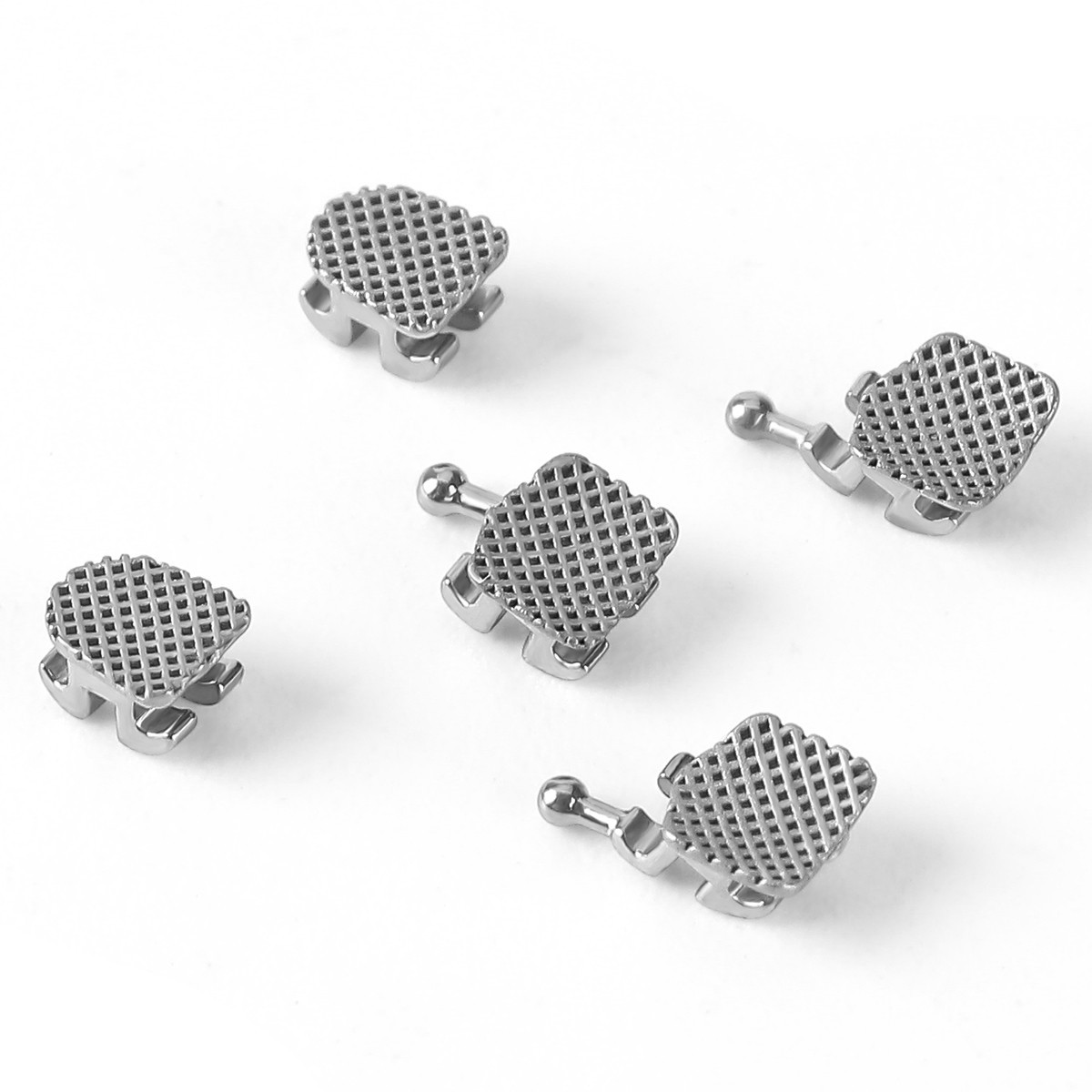 1000pcs Dental Orthodontic Brackets MIM Monoblock Mini Roth MBT 0.022″ Hooks 345