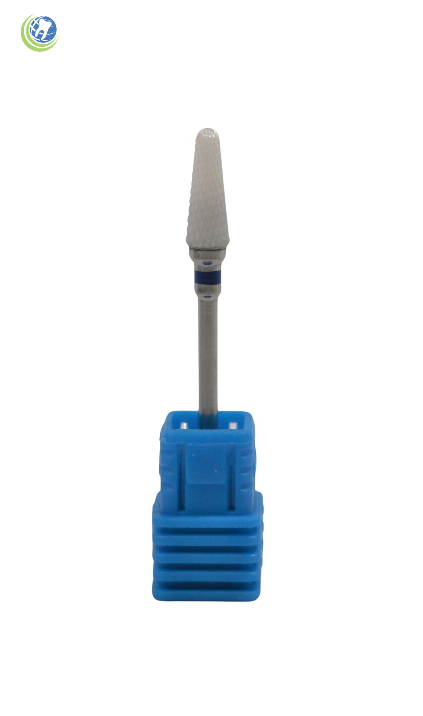 Dental Lab Solid White Zirconia Ceramic Bur Micromotor HP Cutter Polish SE-Z5C