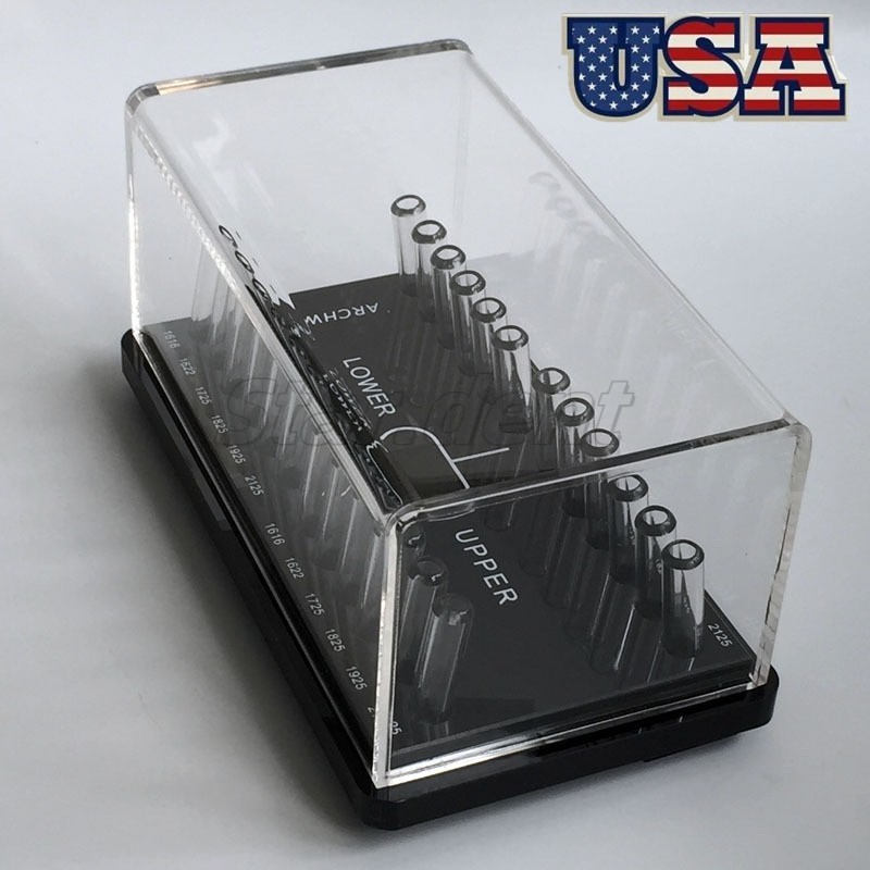 Dental Ortho Round/Rectangular Arch Wire Case Dispenser Acrylic Organizer Holder