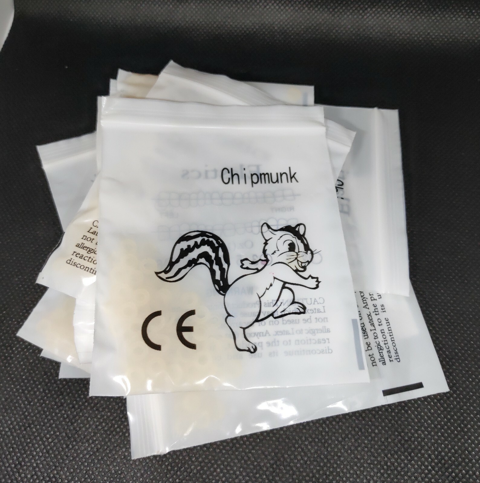 1000 Pcs Dental Orthodontic Elastics Rubber Bands O Rings Natural Rubber Latex