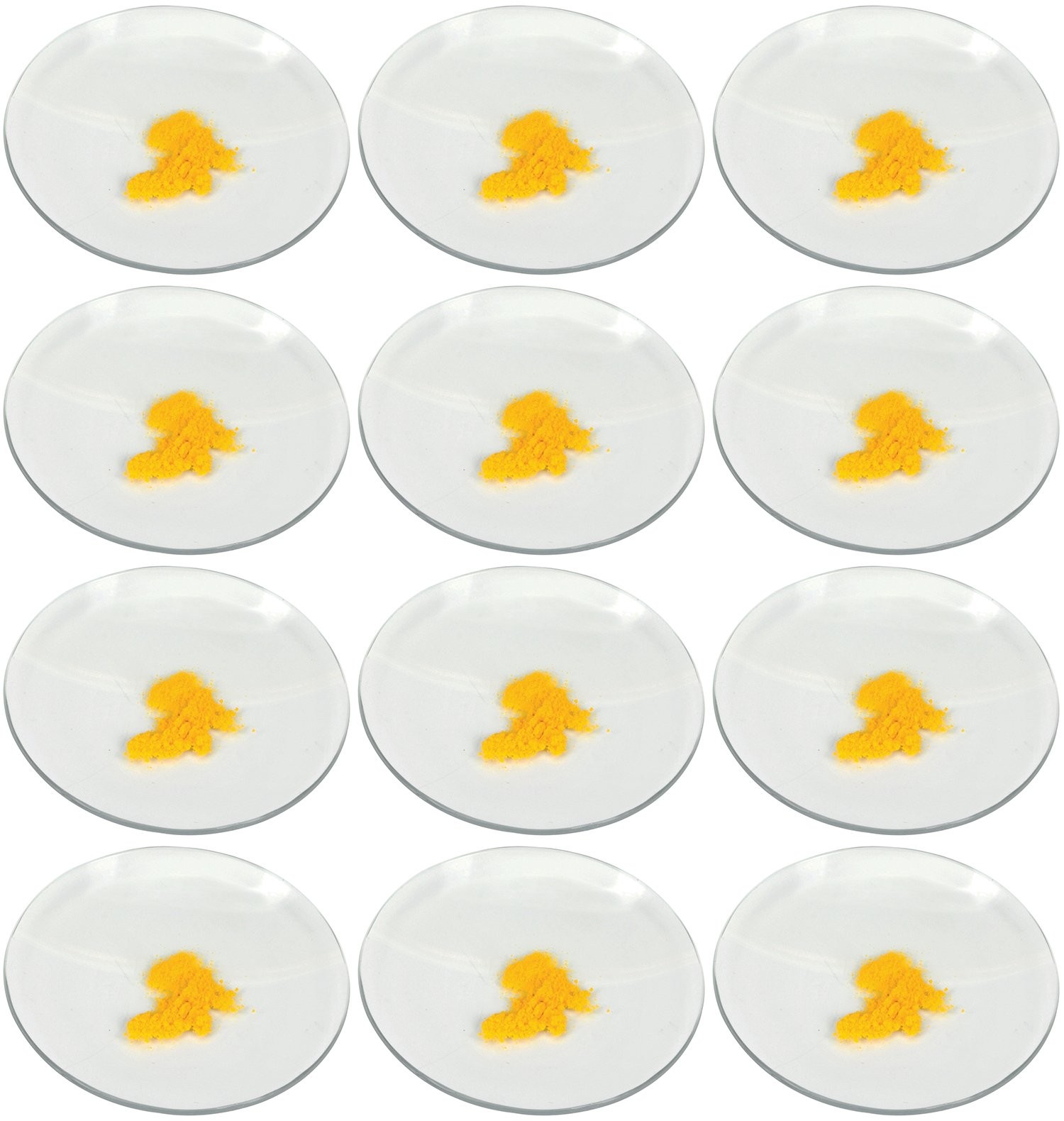 EISCO 12PK Watch Glasses, 2″ (5cm) – Cover Lids for Beakers & Transparent