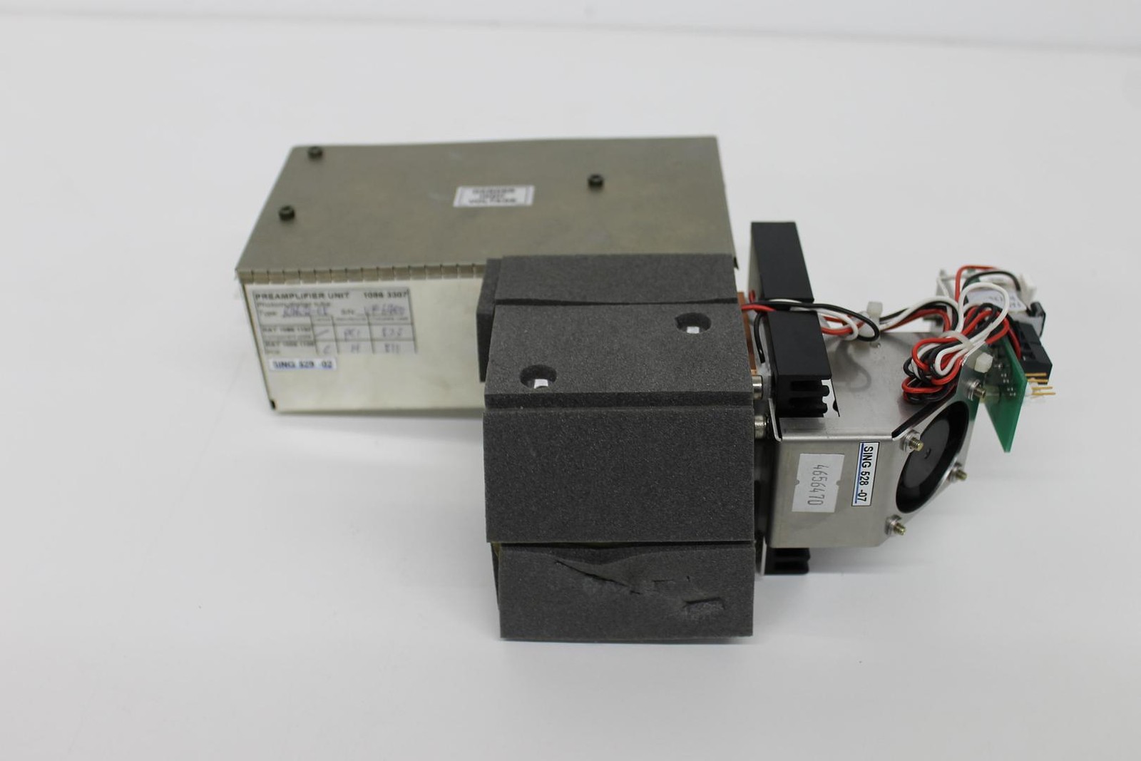 Perkin Elmer 1086 3307 Preamplifier Unit w/ Tube