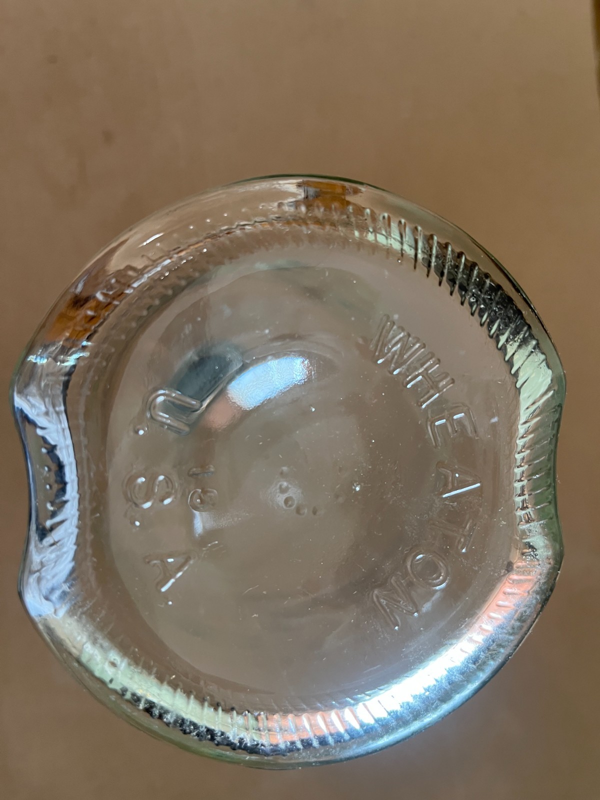 Wheaton Laboratory glass bottle 1 liter 1000 ml Working Capacity
