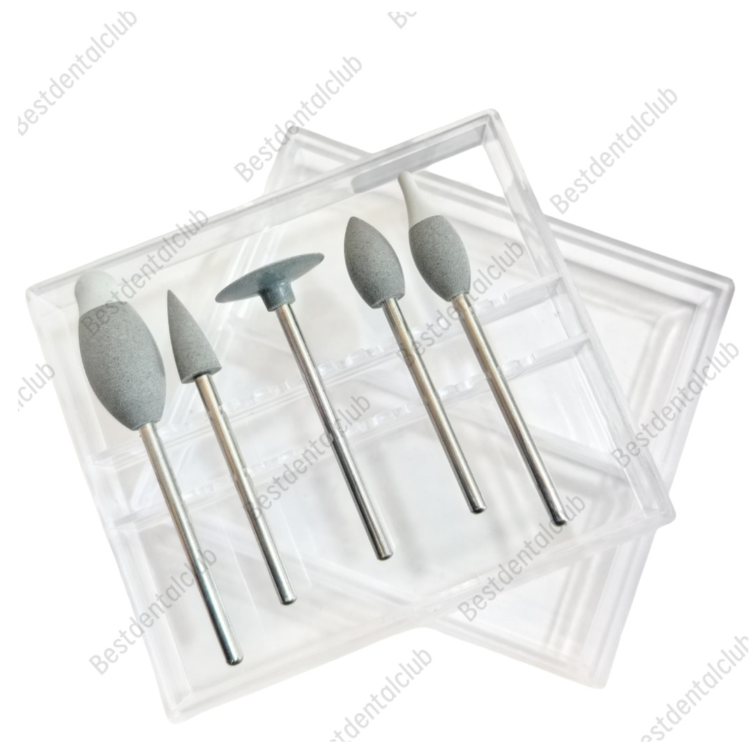 Zirconia Contouring Kit Dental Pre-sintered Zirconia Shaping Burs Polisher Tool