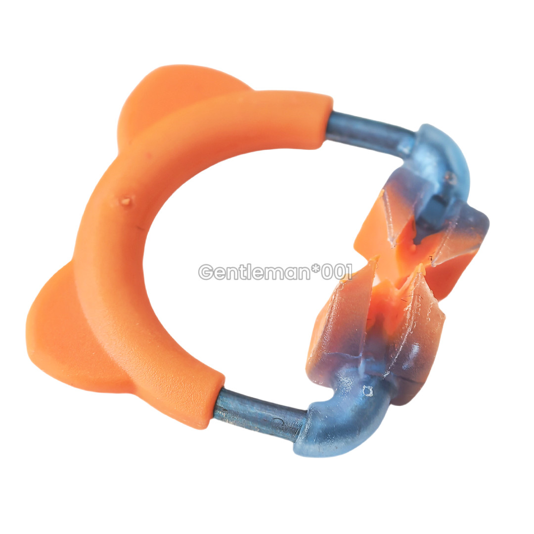 New Dental Matrix Bands Ring Sectional Contoured Matrice Ni-Ti Clip Clamp Large