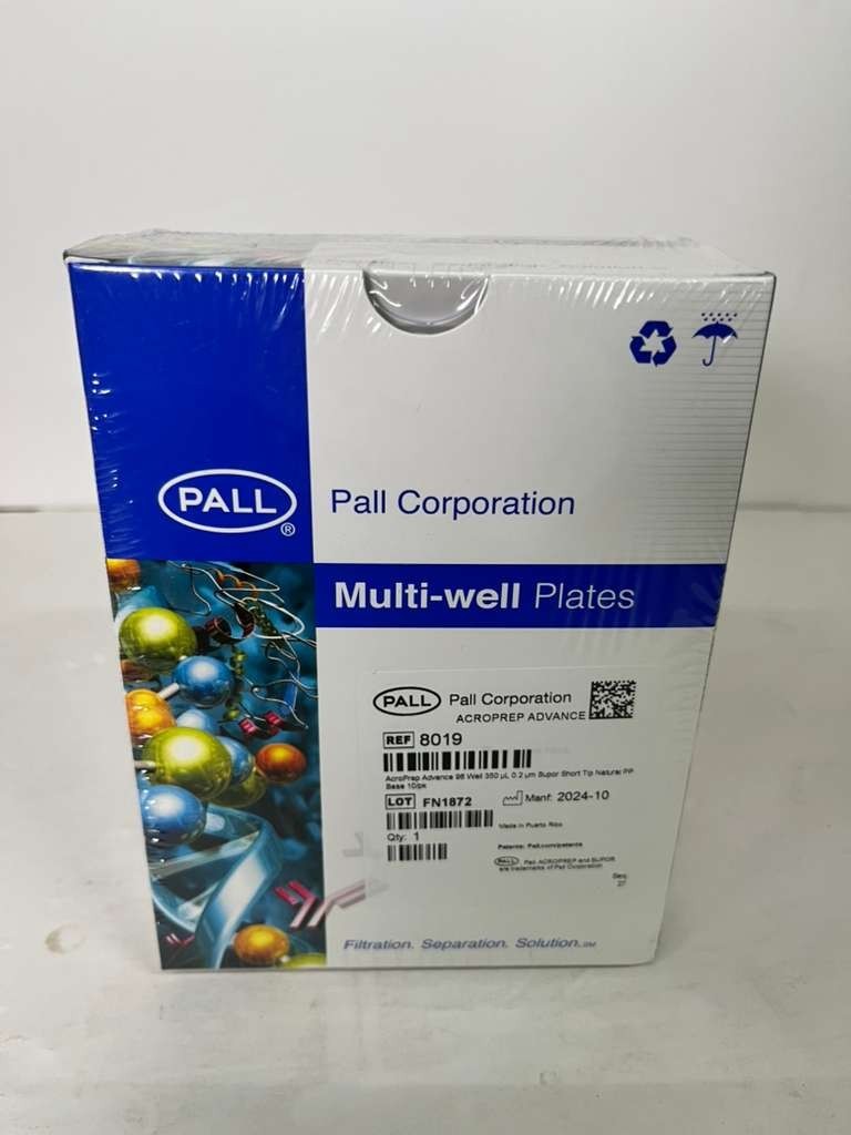AcroPrep Advance 96-well filter plates – 350 µL, 0.45 µm wwPTFE 10/pkg REF 8584