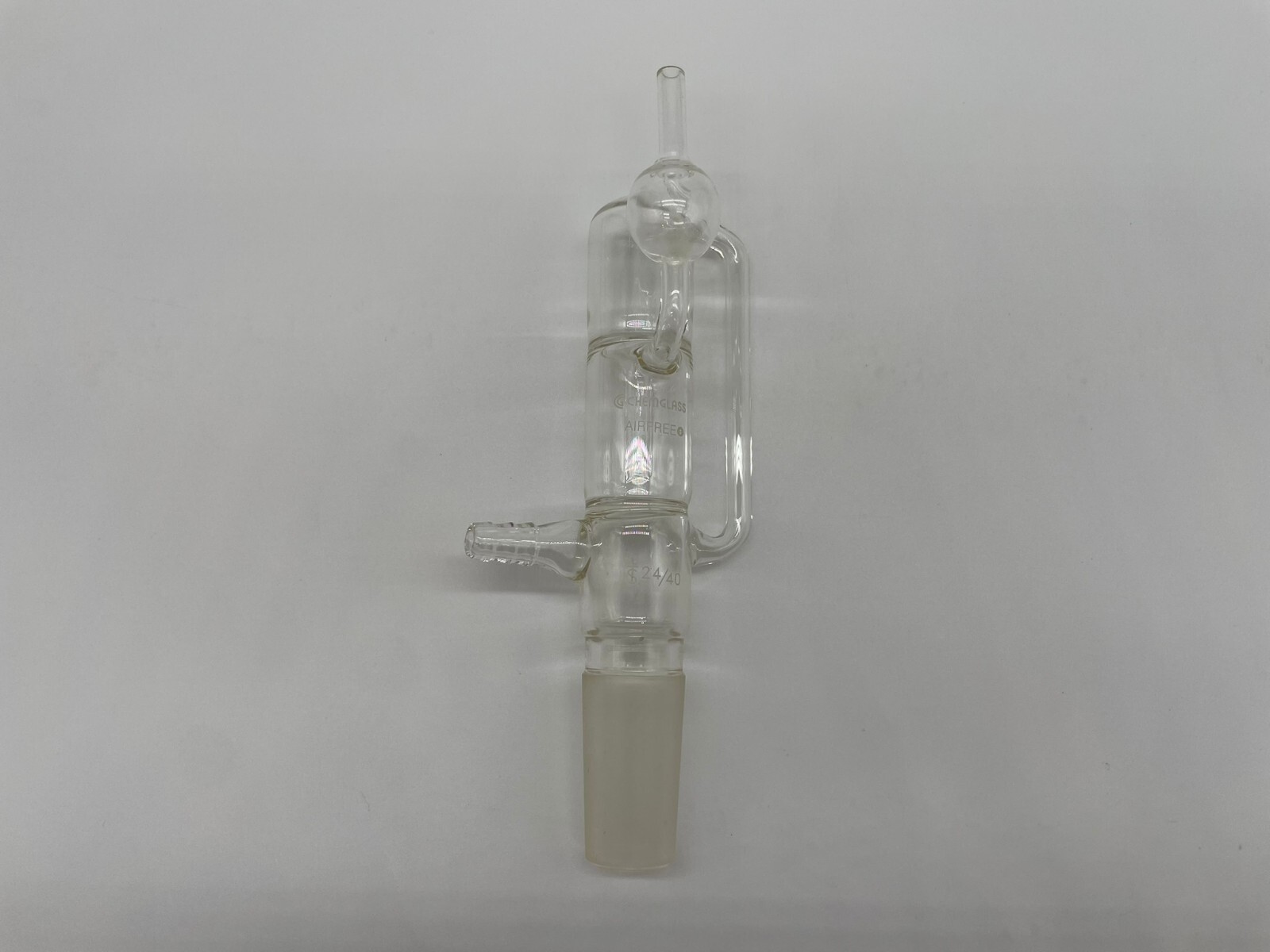 Chemglass AF-0516 AF-0516-02 Bubbler Modified Airfree Schlenk