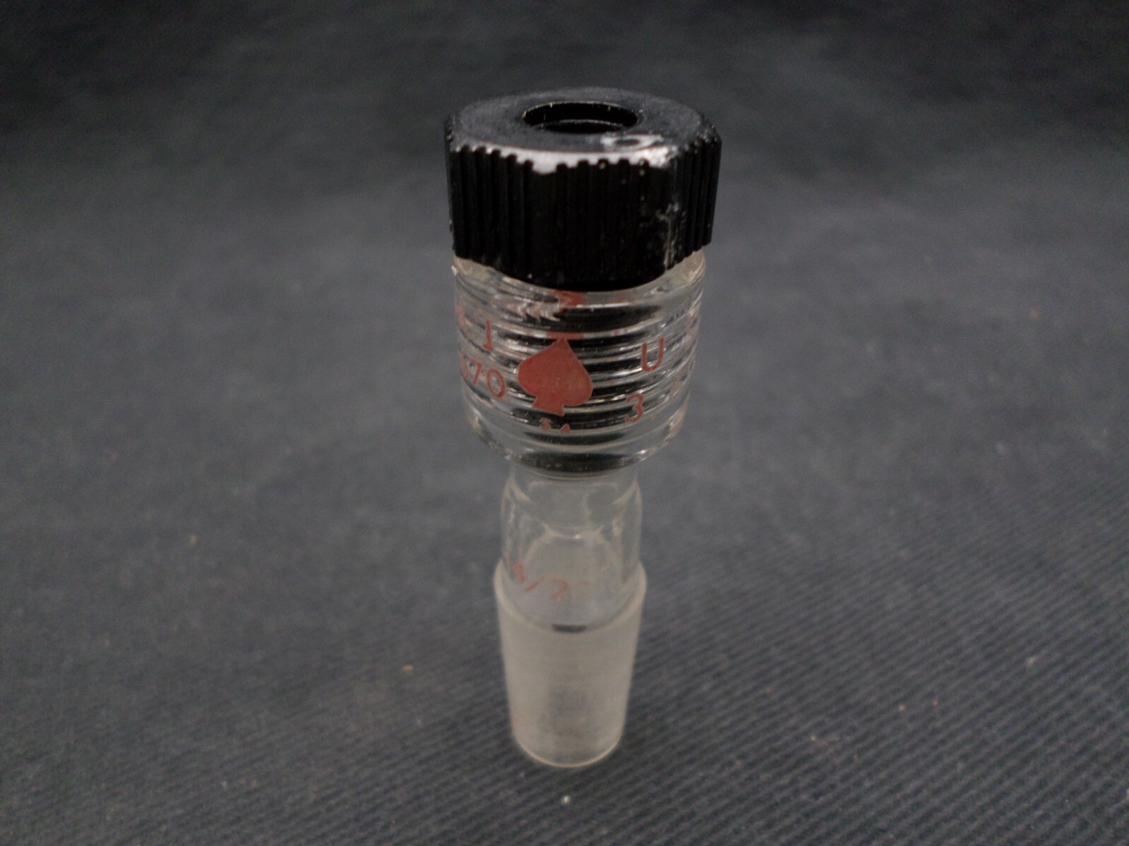 ACE Glass 14/20 Mini #7 Ace-Thred Thermometer Adapter w/ Nylon Bushing 5028