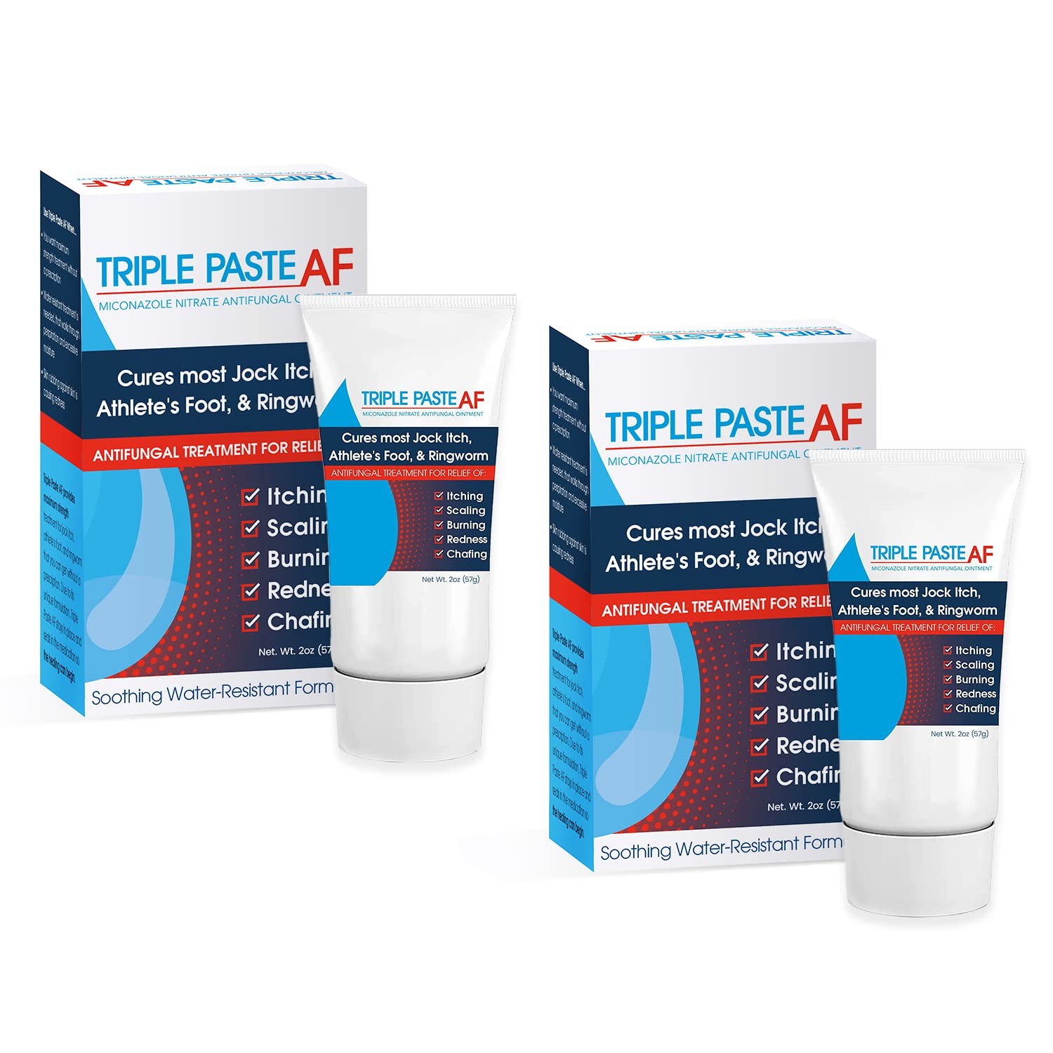 Triple Paste Af Antifungal Ointment For Skin Athletes Foot And – 2