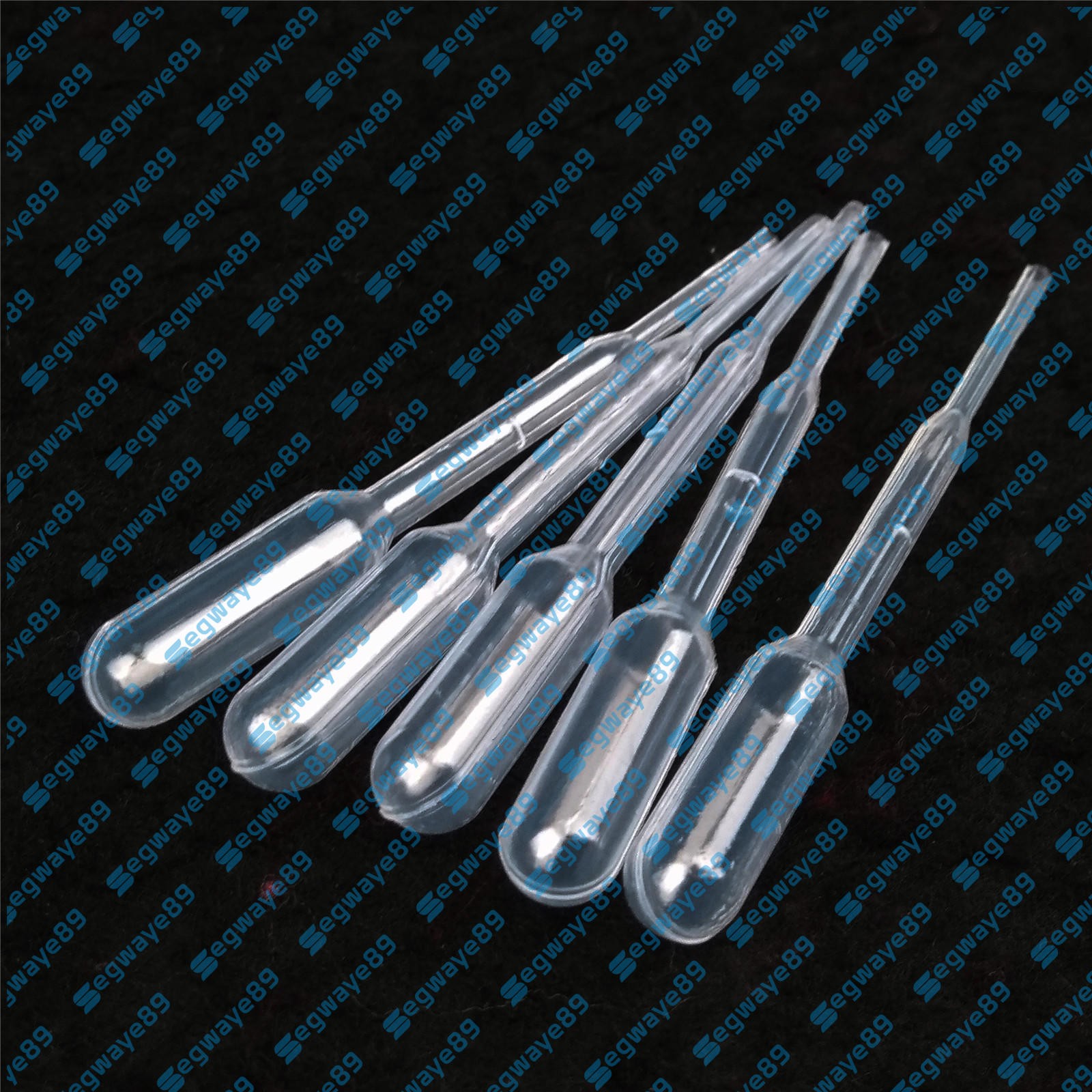 100pcs Graduated Dropper Transfer Pipette For Lab & Art only 0.2ml New