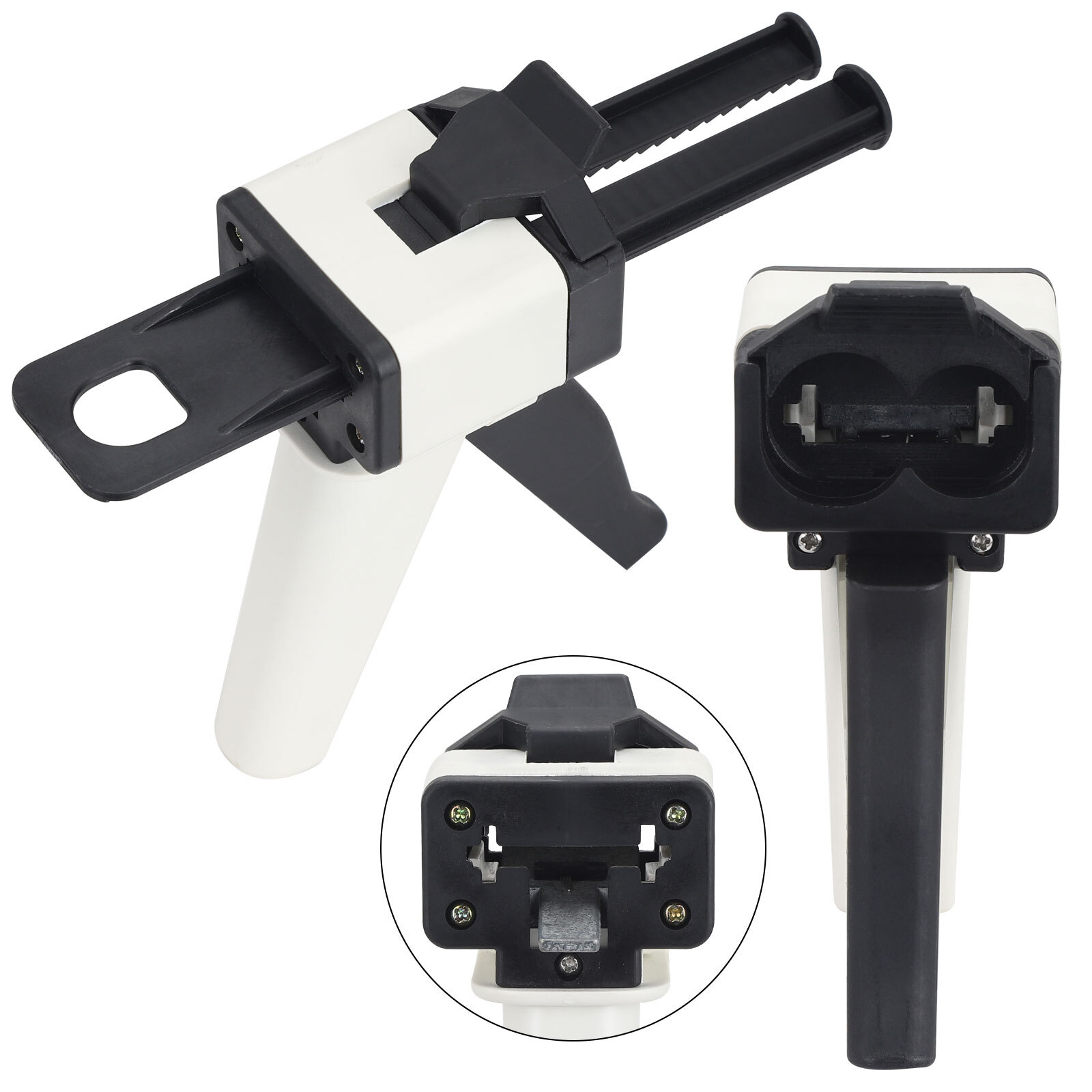 2Boxes Ratio Dental Impression Mixing Dispenser Dispensing Caulking Gun 1:1/2:1