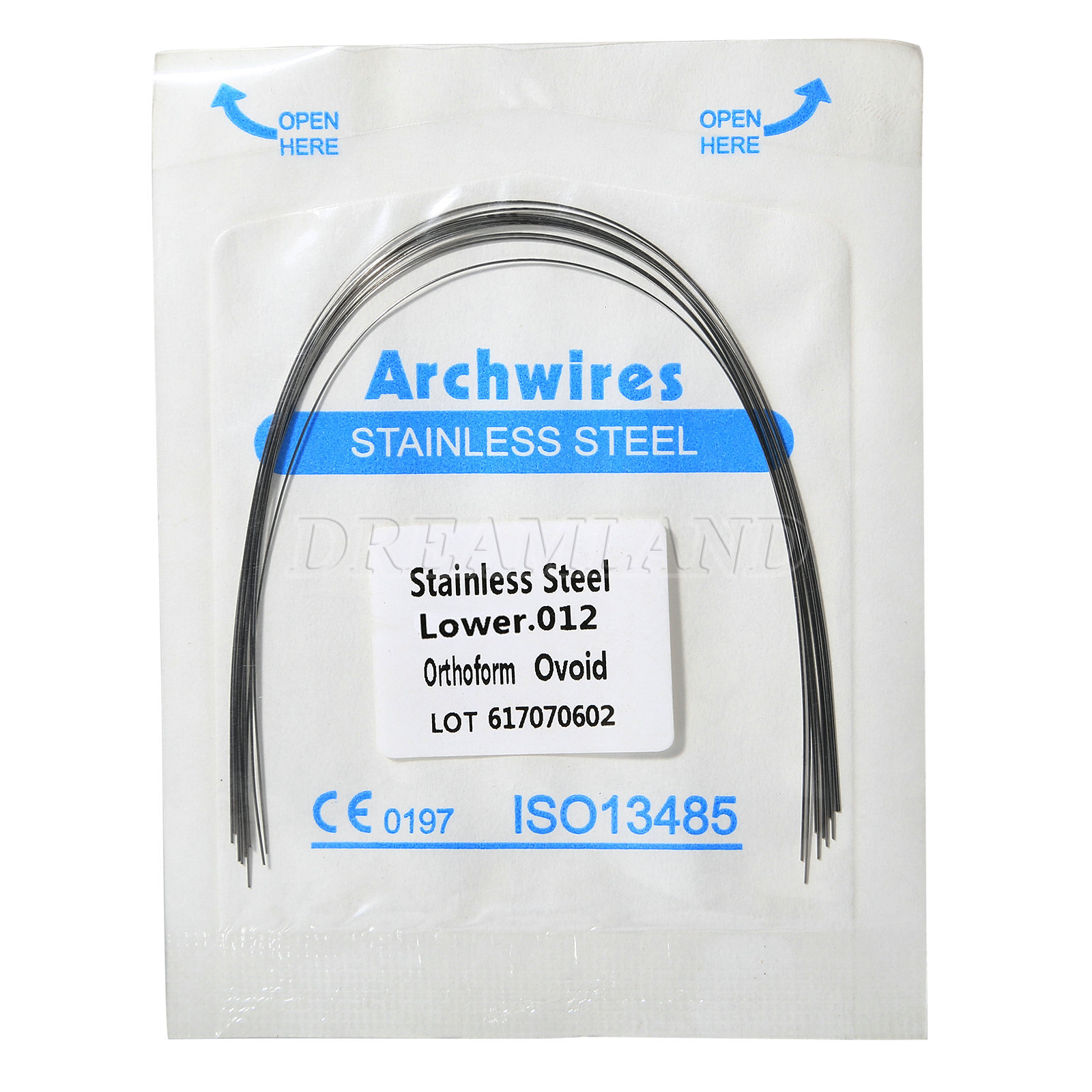 Sale Orthodontic Arch Wire Stainles Steel Round Ovoid Form SKYSEA
