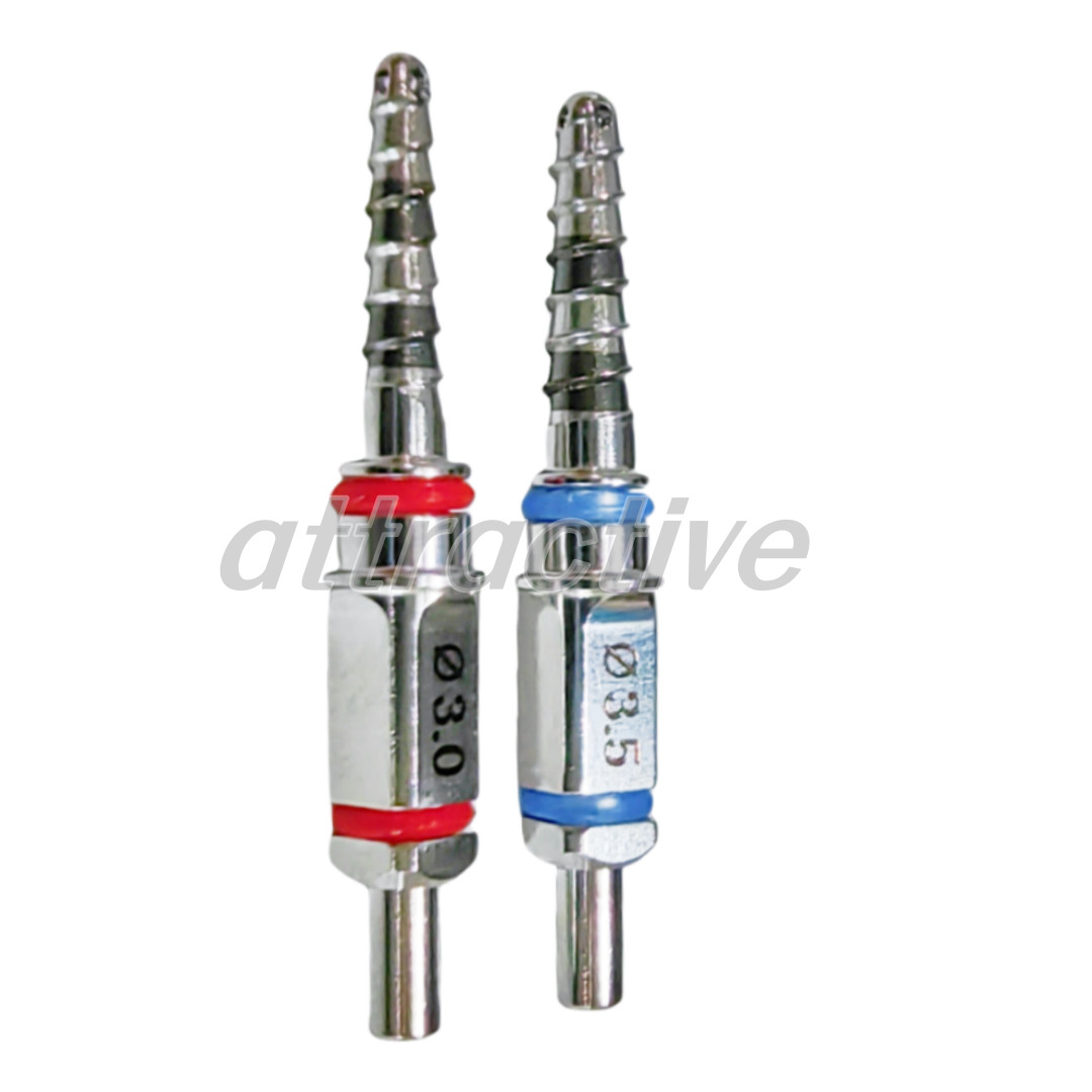 2pcs Dental Water Rising Drills Hydraulic Membrane Lifter Sinus Lift Aqua Dome