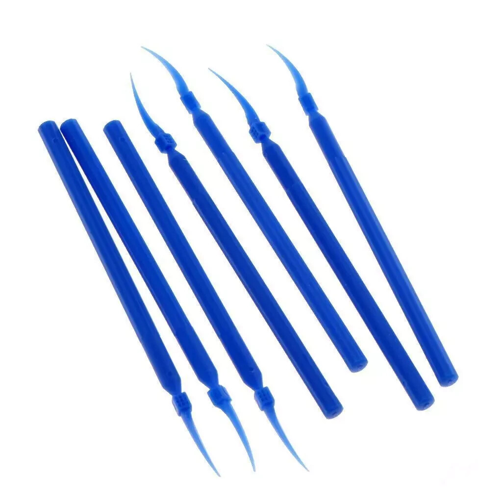 300Pcs Dental Endo S/M/L 3Size Integrated Plastic Long Handle Poly Wedges Supply