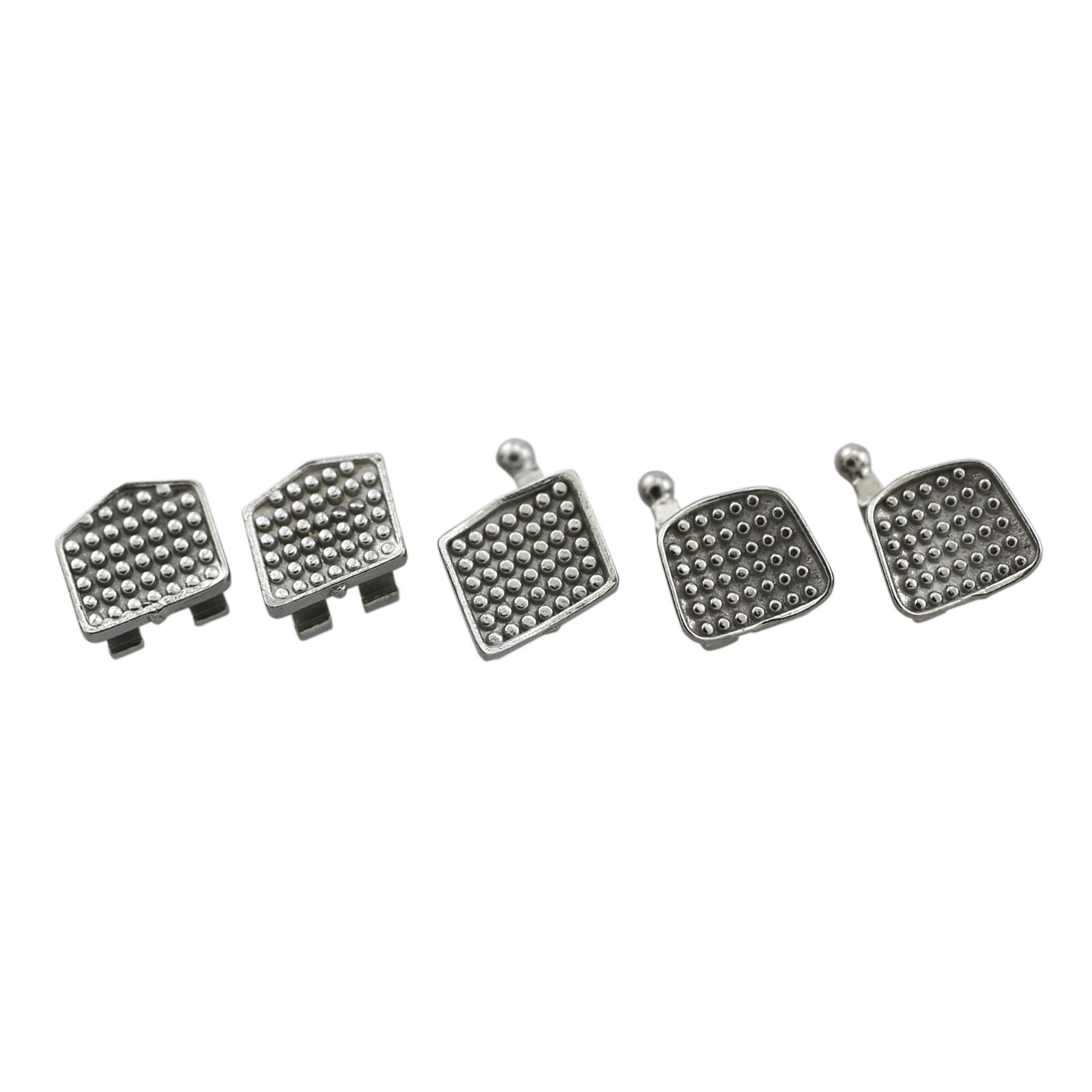 50 Kits Orthodontic Brackets Dental Braces Metal MIM Mini MBT 022 345 Hooks OC