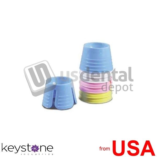 KEYSTONE Prehma Disposable Dappen Dishes, WHITE Plastic, Box of 1000 – #1 446400
