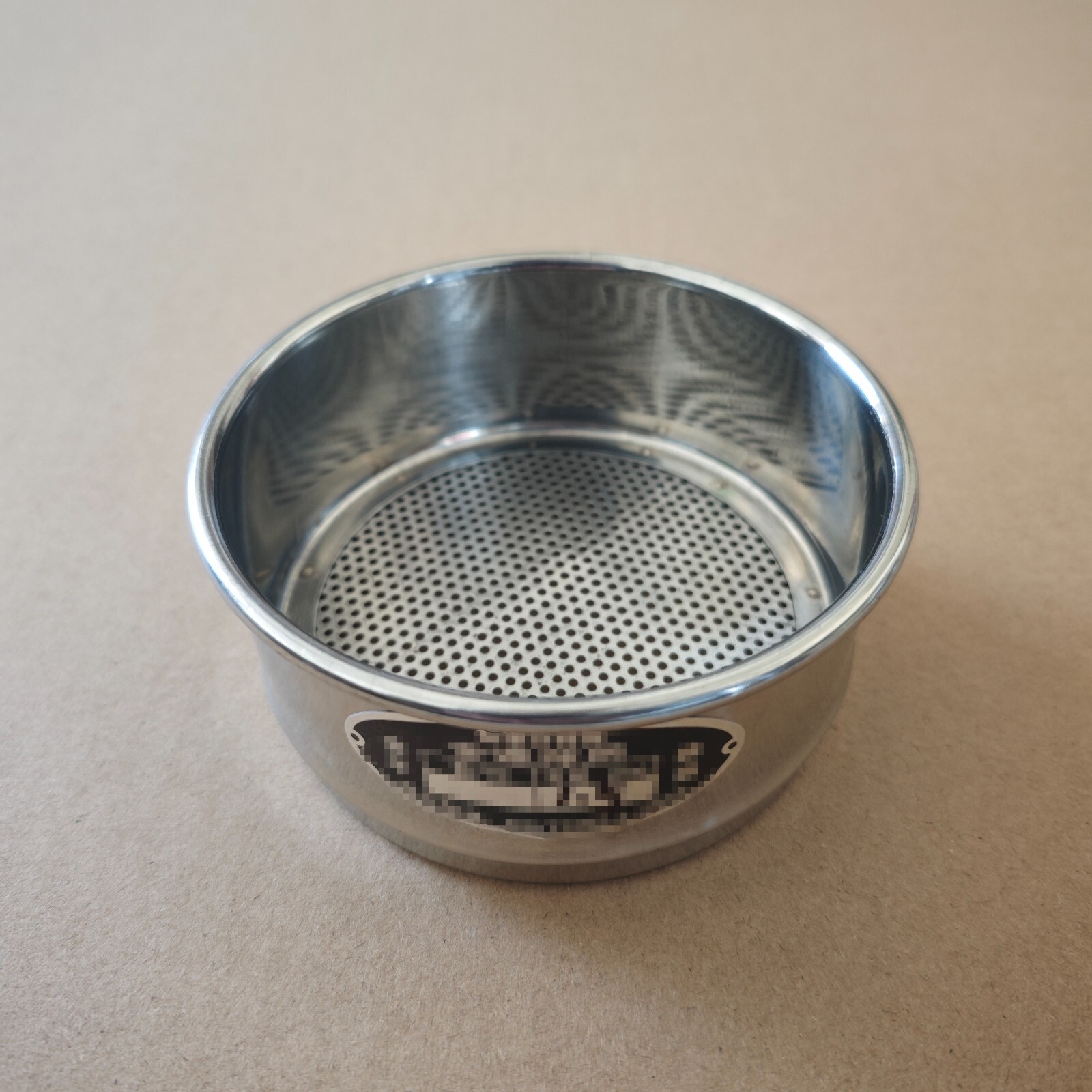 4in Round Hole Integrated Lab Test Sieve Dia 10cm Stainless Metal Filter