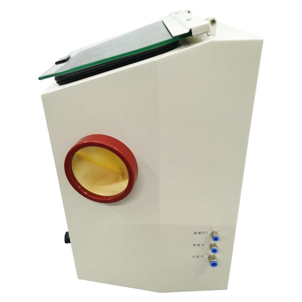 Lab Equipment Sandblaster Sand Blasting Machine 110V Sand Ejector