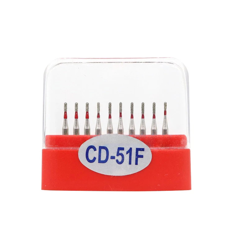 100pc Dental Diamond Burs children’s special burs CD Series Diamond Drills 1.6mm