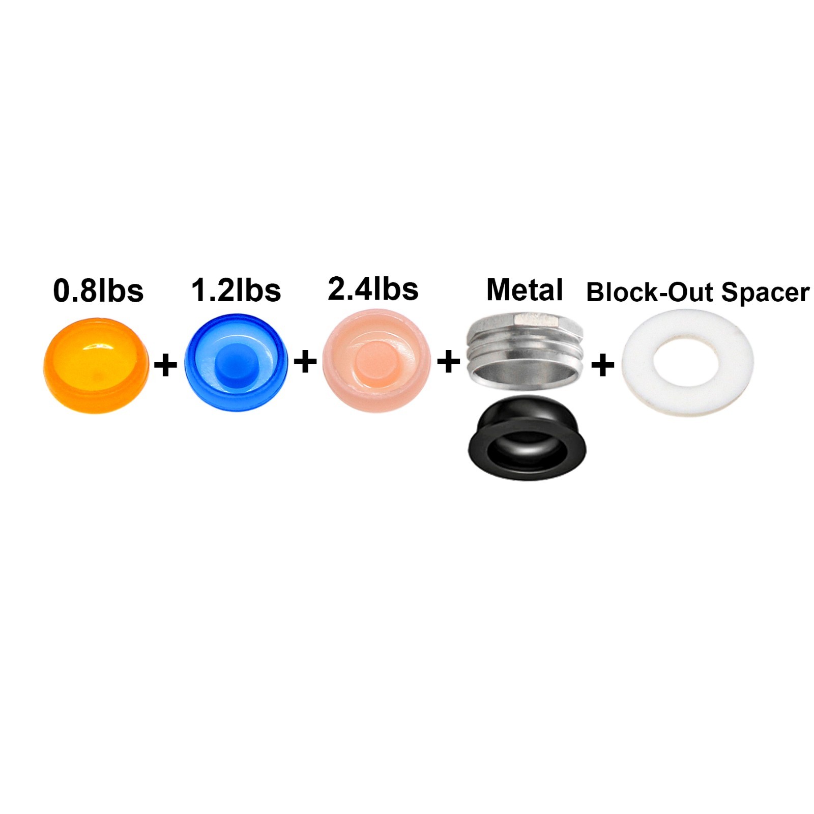 US Dental Overdenture Locator Abutments Retention Caps Implant Inserts 5Pcs/Set