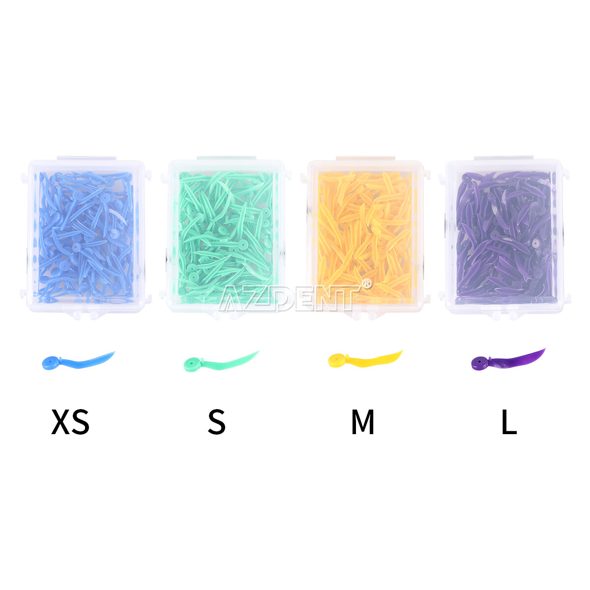 Dental Diamond Wedges Matrix Diastema Adaptive Interdental Teeth Wedge Tooth Gap