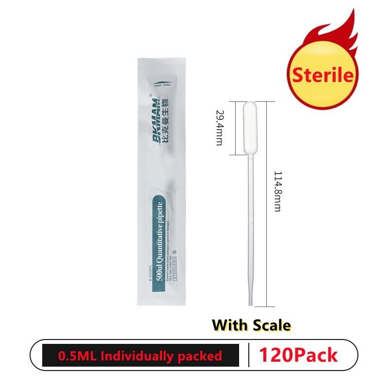 Sterile Individually Packed Plastic Transfer Pipette Dropper 1/2/3/5/10ml