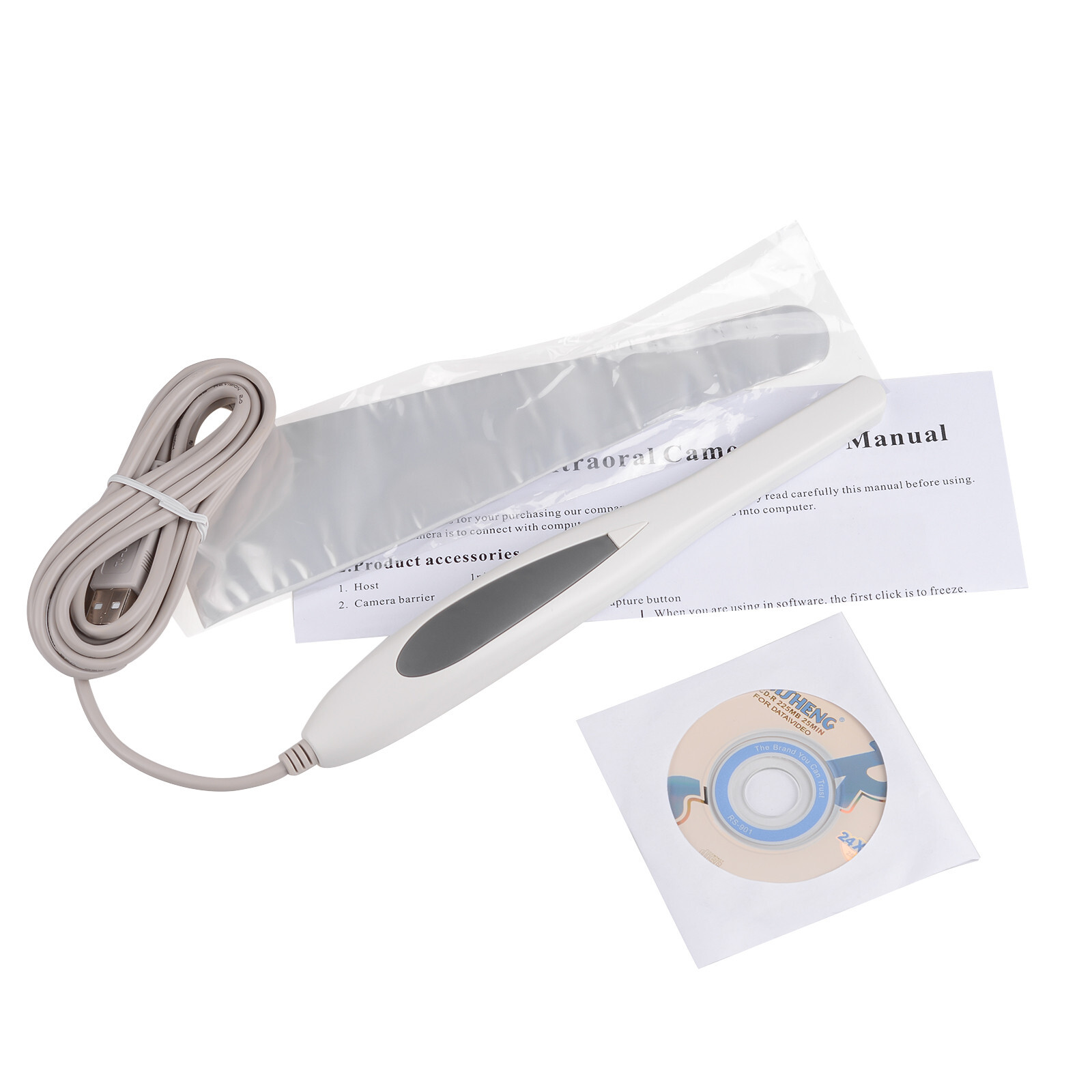 Mini USB Dental Intraoral Camera MD770 1/4″CMOS 6Pcs LED Endoscope Home Use US