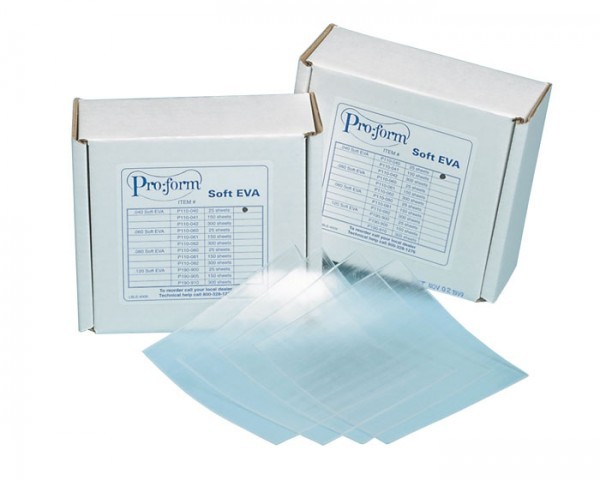 Dental Laboratory Laminate Vacuum Forming SOFT EVA .060 1.5MM Pack/ 300 PROFORM