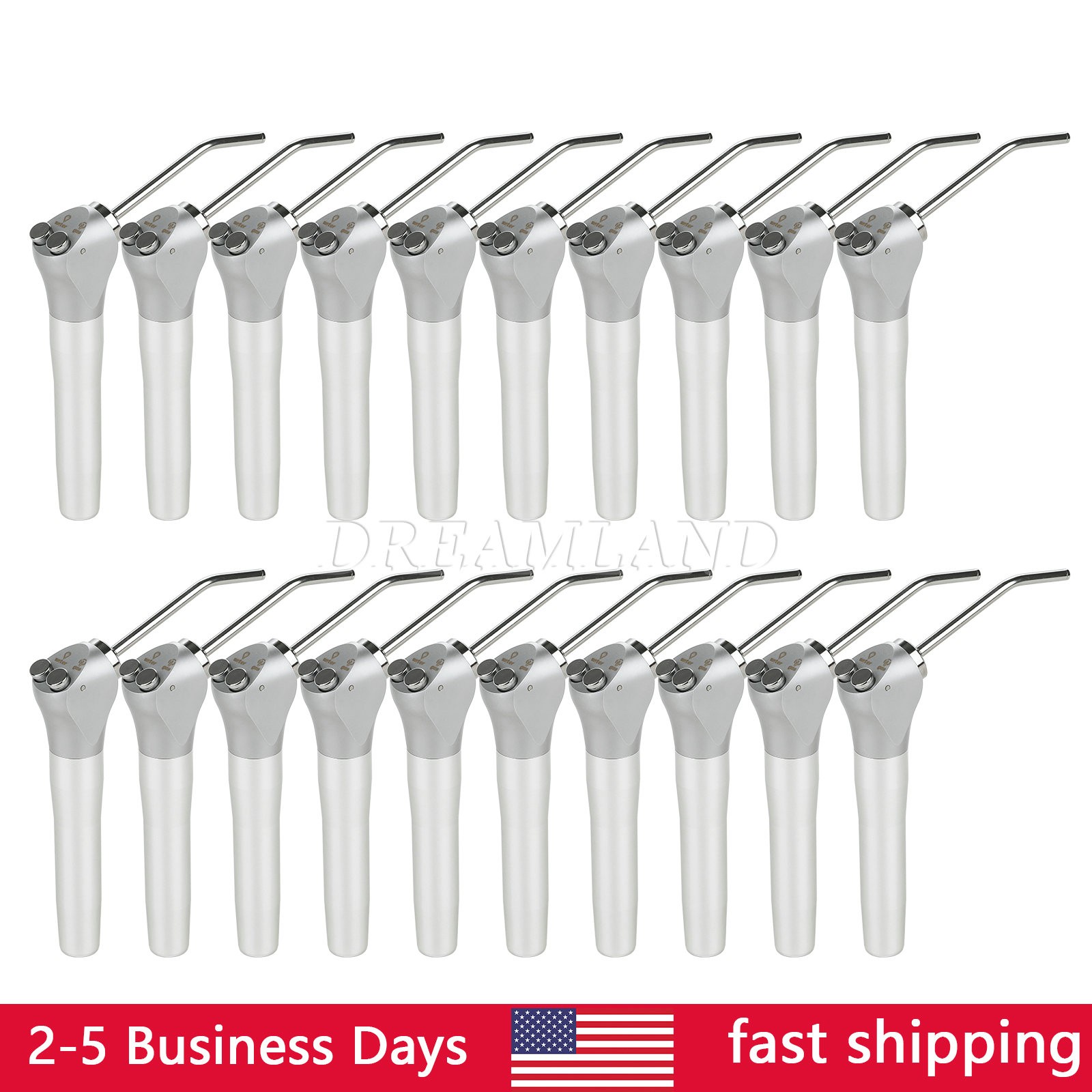 1-20pcs Dental Air Water Spray Triple Syringe with Nozzles/Tips/Tubes sa