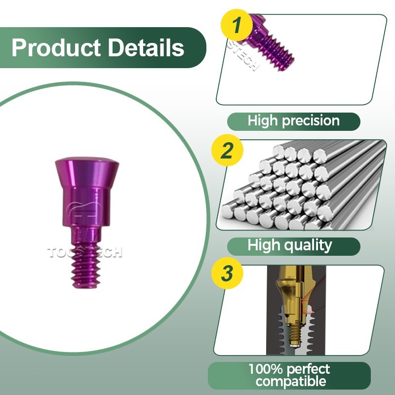 20pcs Titanium cover screw compaitble with straumann ITl NC/RC