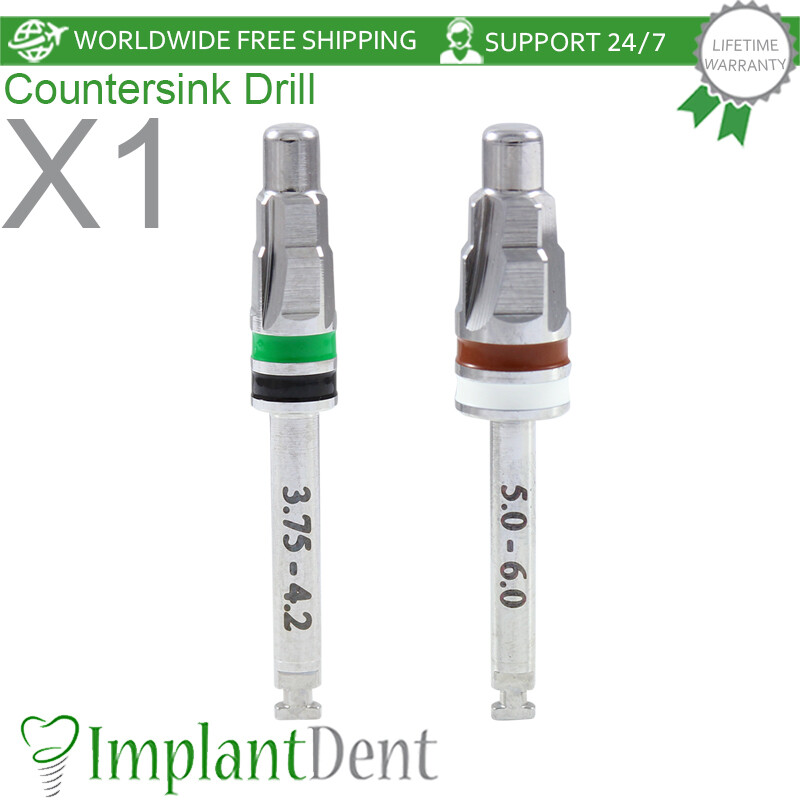 Dental Countersink Drill External Irrigation Set Stainless Steel Dentistry Tool