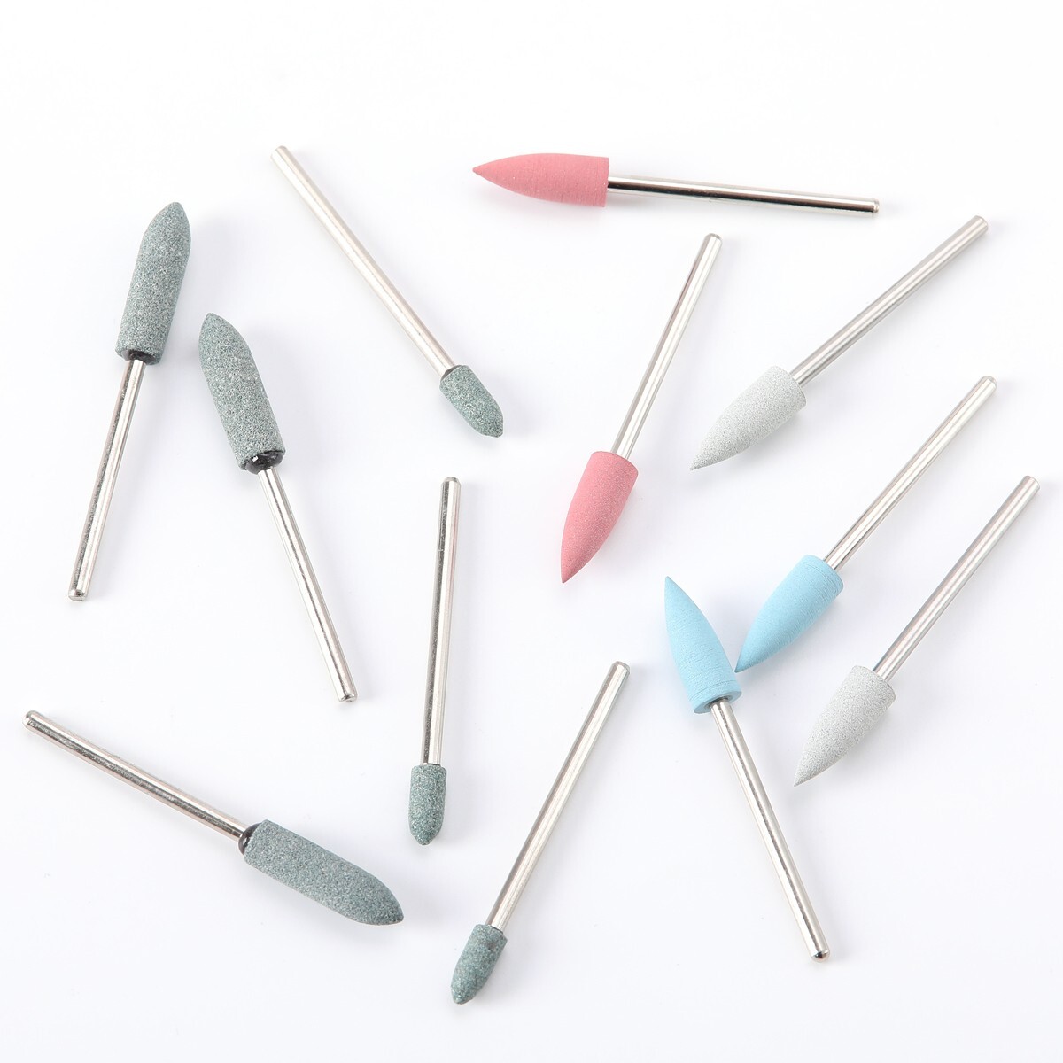 35pcs Dental Lab Polishing Burs Kit Disc Brush Stone for Ceramics Porcelain HP