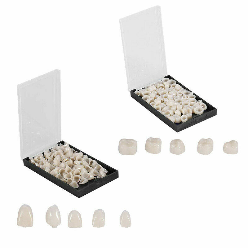 2 Types Temporary Crown Posterior Anterior Molar Resin Tooth Teeth Oral Dental