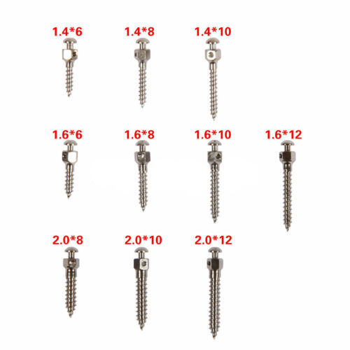 Dental Orthodontic Mini Micro Screws Brown Driver Screwdriver