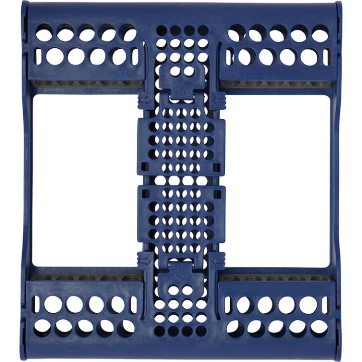Zirc Dental 50Z930T E-Z Jett Sterilization Cassette 10-Place Midnight Blue