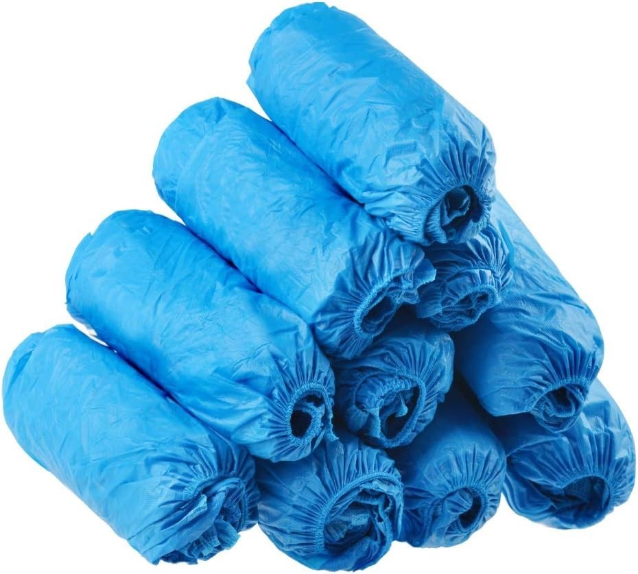 Durable Waterproof Shoe Covers – 100 Pack, Perfect for Indoor Protection