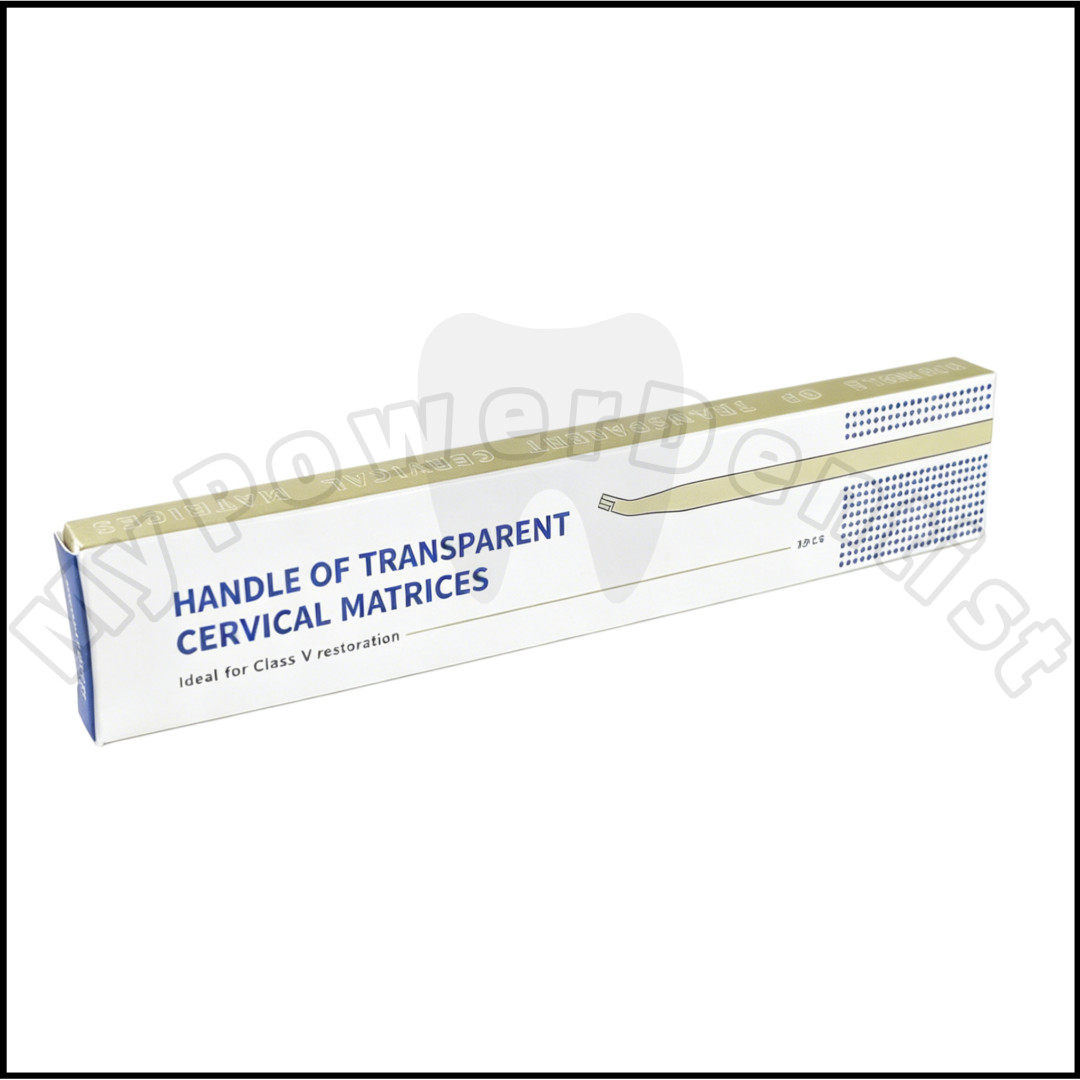 Blue Transparent Dental Cervical Matrix – Composite Gingival Retractor Matrices