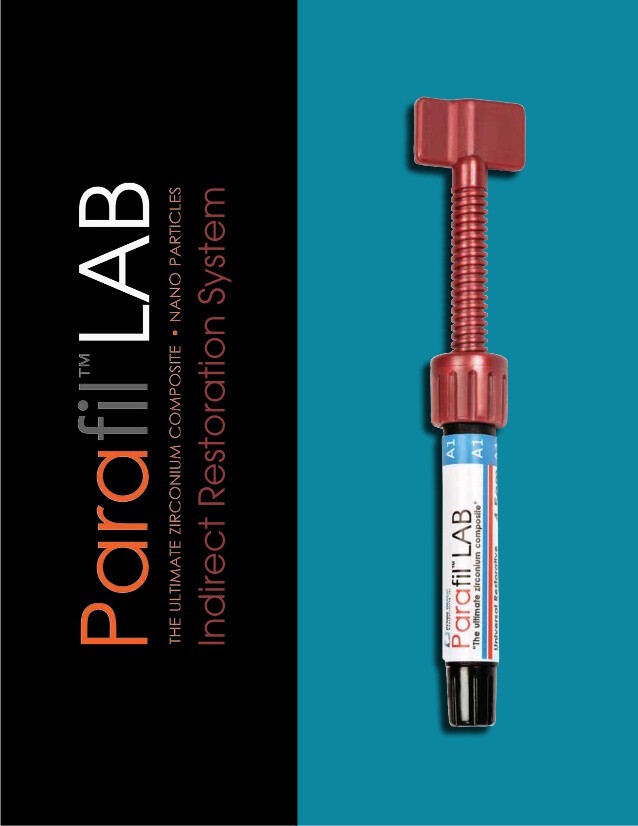 Parafil LAB 4.5g Zirconium Composite Shade A2 for Crown Bridge I & V EXP:2027-02