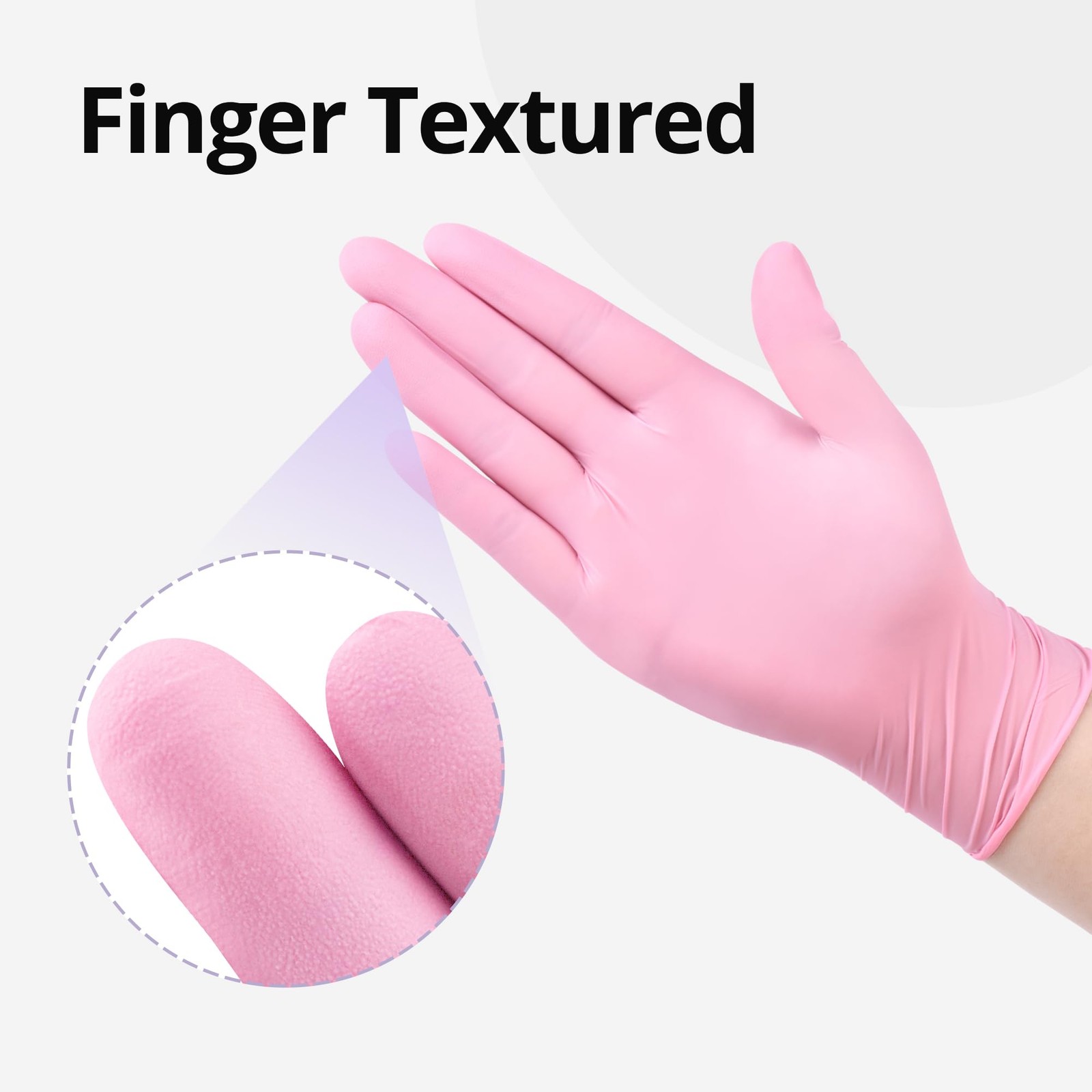SwiftGrip Nitrile Exam Gloves, Small, 4 Mil, Powder Free, 100 Count