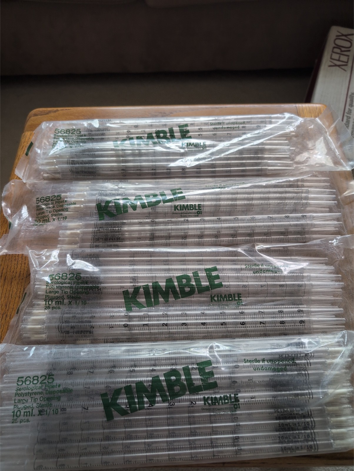NOS – Kimble 56825 10mL Serological Pipet – Pack of 25