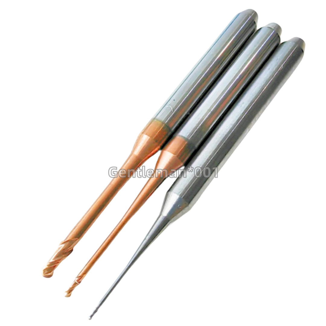 Dental Roland Milling Bur CAD CAM Burs Zirconia Cutting Uncoated φ2.0 φ1.0 φ0.6
