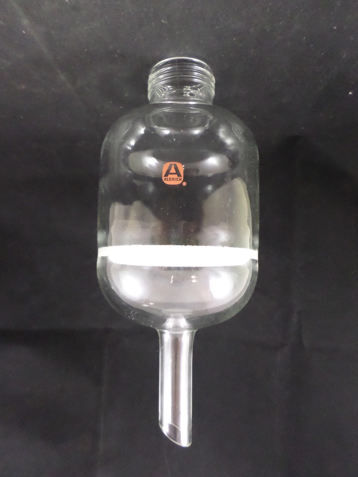 Sigma Aldrich 600mL Pressure Filter Drying Funnel 90mm Coarse Fritted Disc GL-45