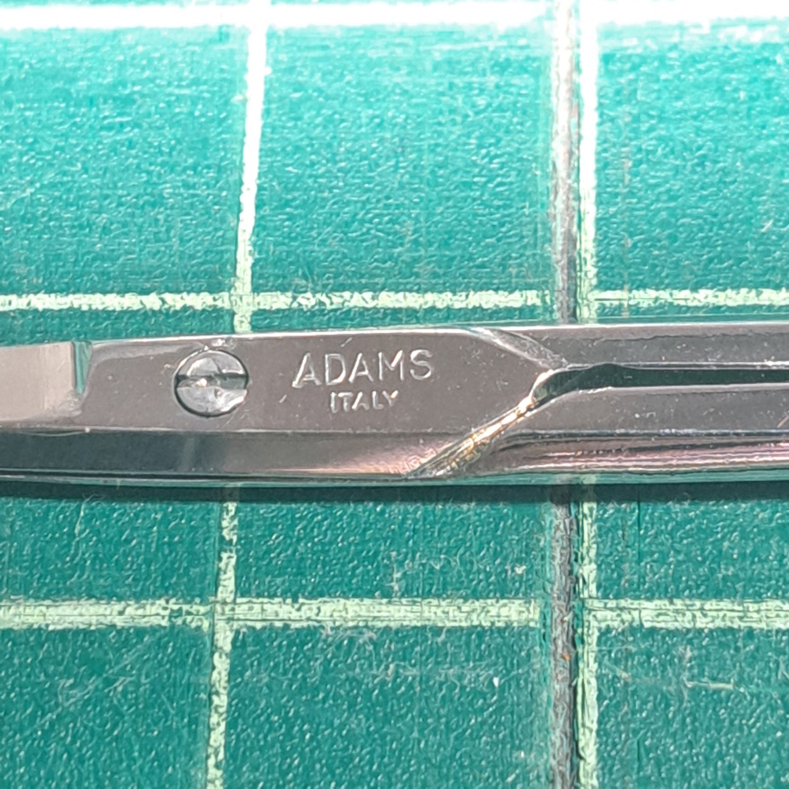 Vintage Clay Adams Dissection Tool Kit USA Italy Germany Brown Trifold Case 7pc