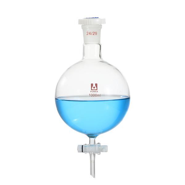 Lab Glassware Chemistry Spherical Separating Funnel 250ml-5000ml Borosilicate