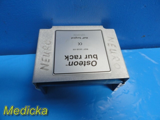 Conmed Linvatec Surgical Osteon Assorted NEURO BURS W/ Bur Rack (1.5-5mm) ~23720