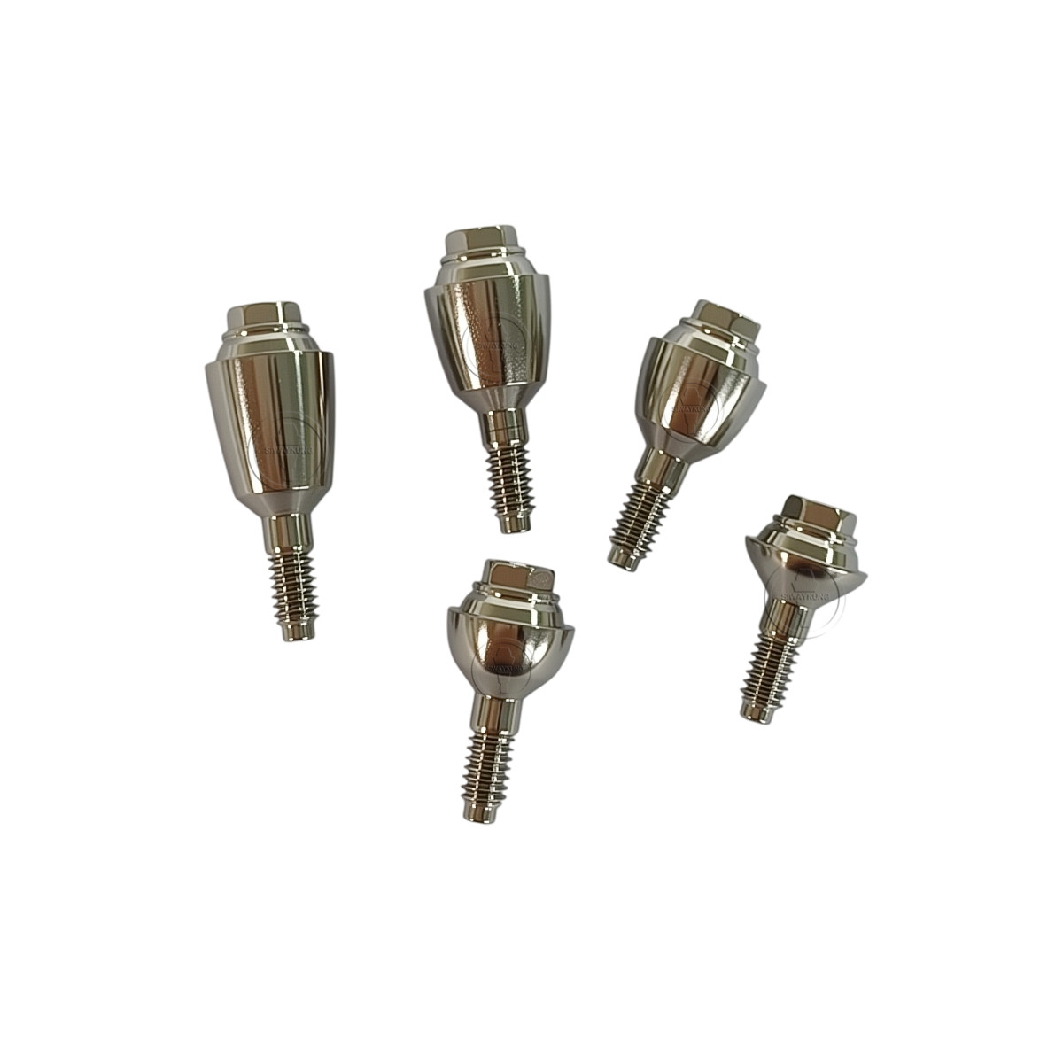 10 pcs Multi unit Straight abutment MU abutment fit to MIS Seven NP SP WP