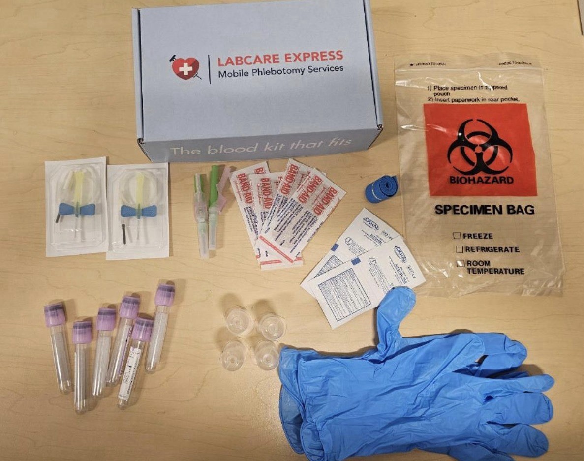 Phlebotomy Training Kit for Practice (Tubes, Tourniquet & More) Educational Use