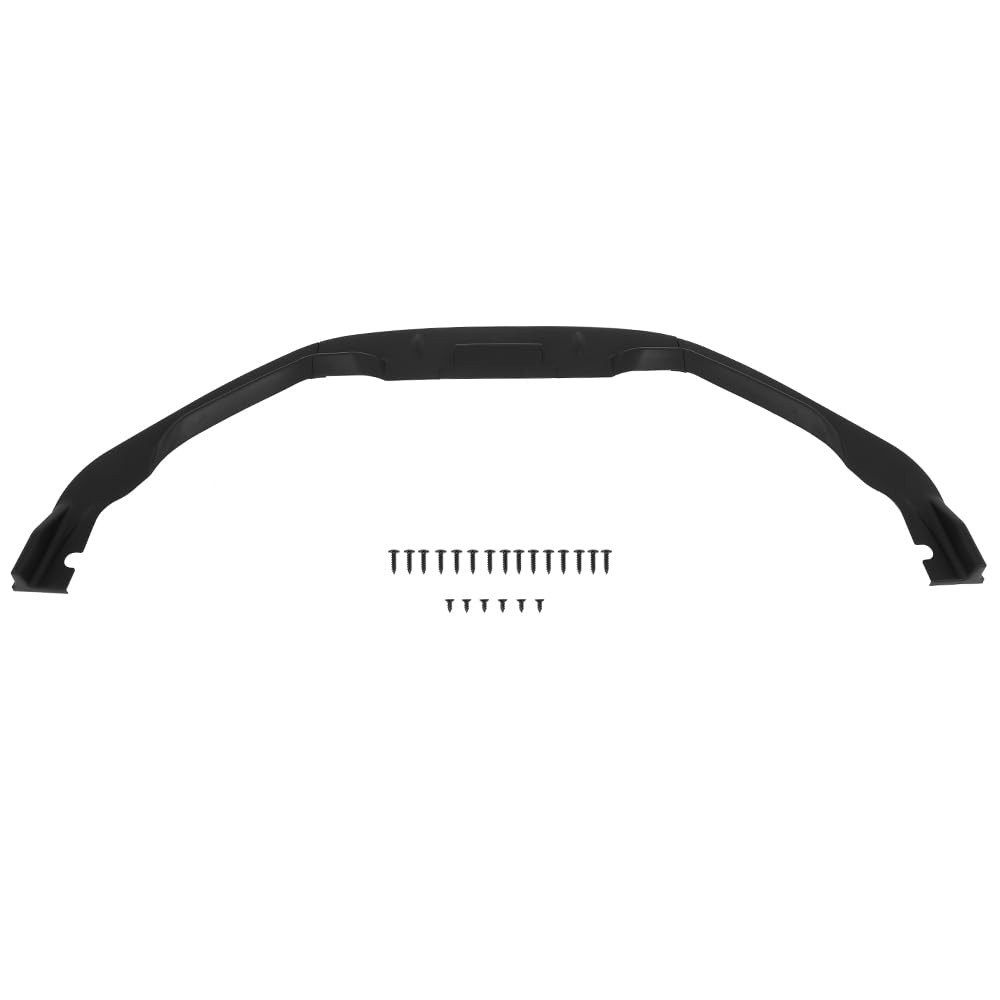 3PCS CR-Z Front Bumper Lip Spoiler Matte Black Plastic for 2011 2012