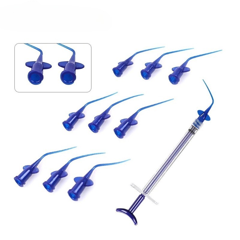 50x Dental Endodontic Lateral Irrigation Needle 0.25mm Root Canal Butterfly Tips